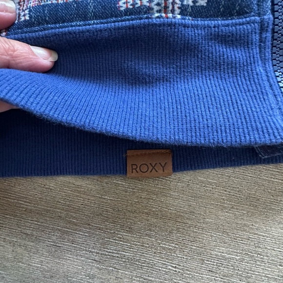 Roxy SNOW Junior's Frost Printed Fleece Jacket - medium - Picture 12 of 13